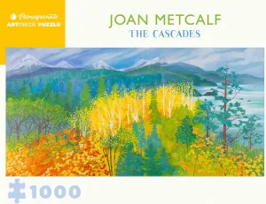 for Adults$ Joan Metcalf's The Cascades$ Matte Finish$ Snug Fit Pomegranate alligator chord romance sierra 1000-Piece Jigsaw Puzzle 