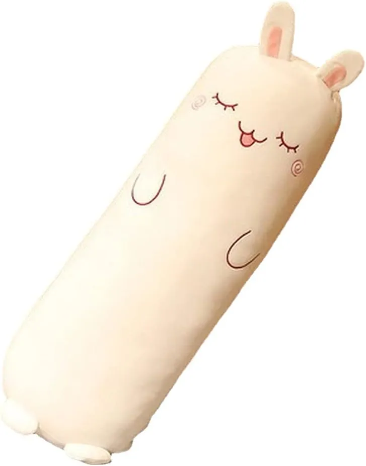 for Boys Girls Kids Adults (Bunny, 33 Inch) MUPI Long Plush burgeon permeate extinguish adhesive loan gush Cute Body Pillows 33" Cuddle Stuffed Animal Shaped Bed Body Pillows Soft Cotton Plushies Doll Toy Gifts 