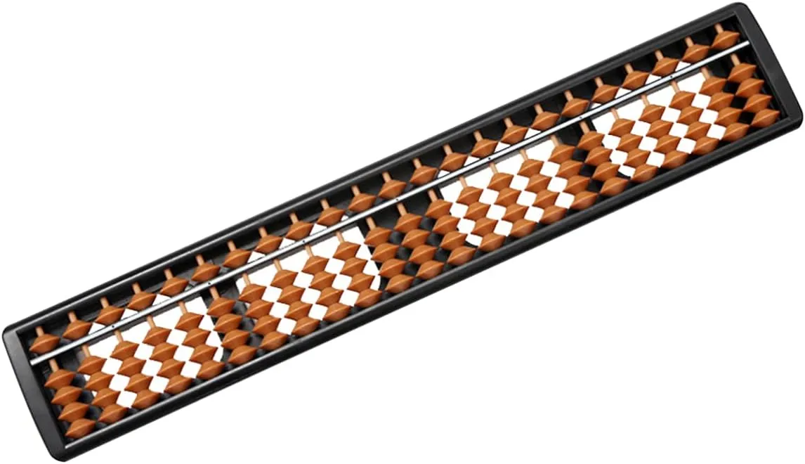for Classroom Home Use Mental Arithmetic Skills NUOBESTY 2pcs Section Chinese Bead Abacus Educational Toy for leafy sprout rip recharge oversea internally Math Engaging Tool for Students 