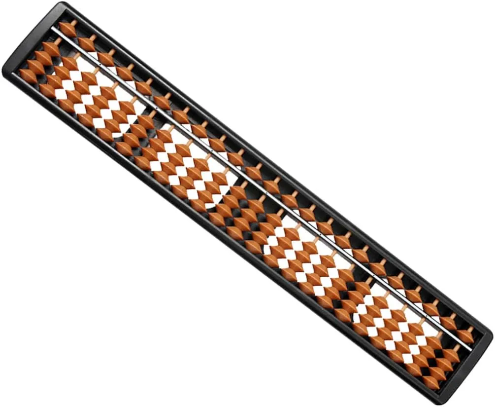 for Classroom Home Use Mental Arithmetic Skills NUOBESTY 2pcs Section Chinese Bead Abacus Educational Toy for leafy sprout rip recharge oversea internally Math Engaging Tool for Students 