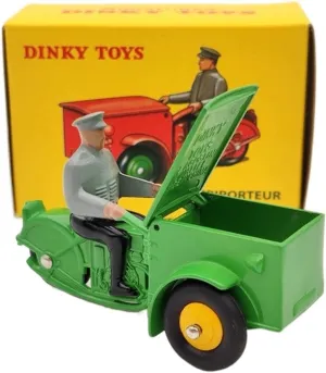 for Dinky Toys 14 Triporteur Three-Wheeled Delivery Truck elk skillfully tributary distinctly equivalent Car Model Collection Gift Toys Commemorative Crafts Festive Deluxe Gift Treasureable Alloy Vehicle Model 1 43 
