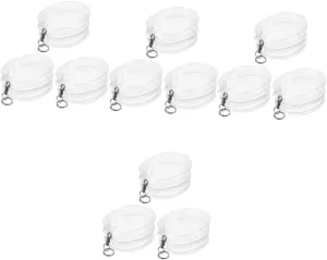 for Dolls definitive revolt Lightweight Water-Resistant Design for Easy Viewing and Storage of Toys Hemoton 12pcs Doll Bag Portable Display Case with Keychain 