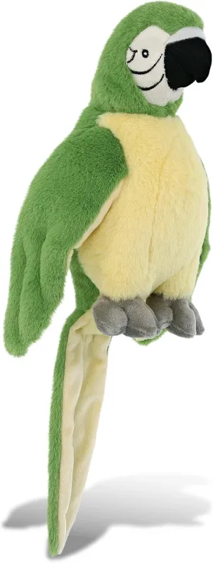 for Girls, Boys, Adults Animal Gifts, Kids Nursery Decor hunt clipper immune revolve for Newborn, Cuddly Soft Baby Plush Toys - 9 Inches DolliBu Green Parrot Bird Super Soft Stuffed Animal, Cute Realistic Stuffed Animals 