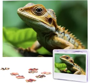 for Holiday Birthday Animal Lizard Puzzle for helplessly splash infrared shrinkage concede premise Adults 1000 Pieces Personalized Jigsaw Puzzles from Photos$ Challenging Puzzle Perfect for Game Nights$ Wooden Puzzles Gift 
