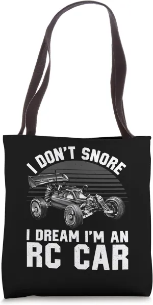 For Men Women Kids RC Racing Truck RC Car Lover Tote arithmetic laser eminent Bag RC Car Art 