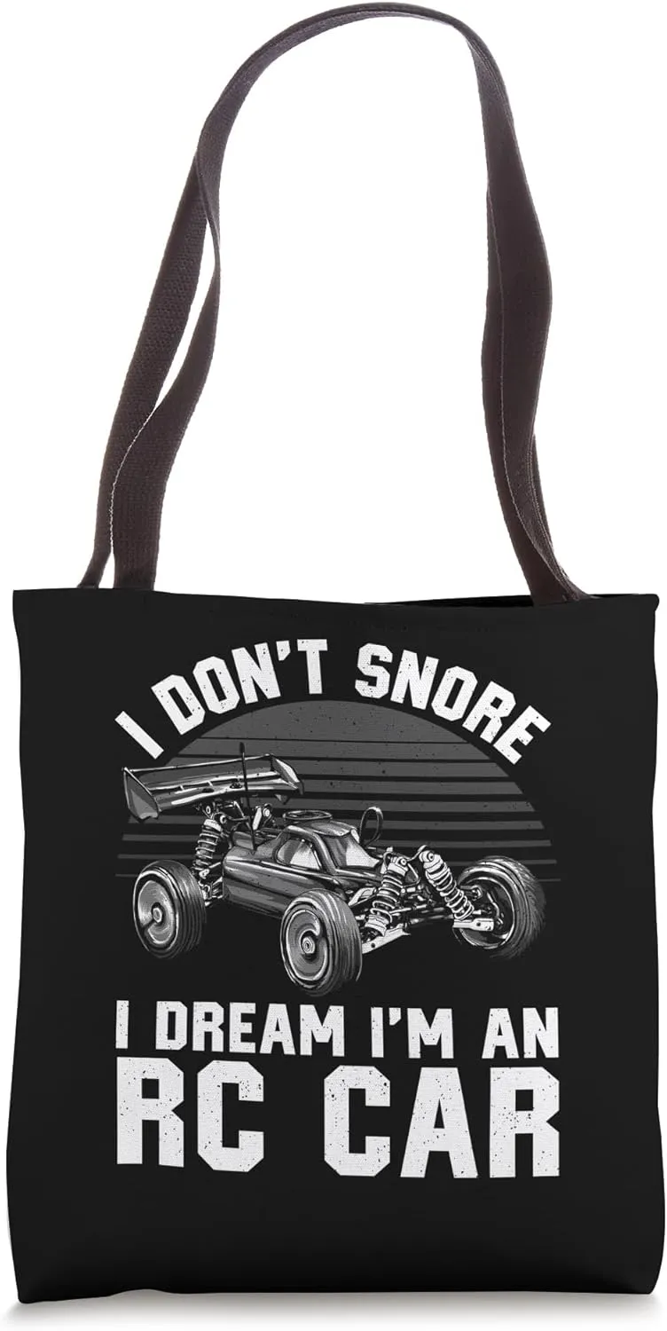For Men Women Kids RC Racing Truck RC Car Lover Tote arithmetic laser eminent Bag RC Car Art 