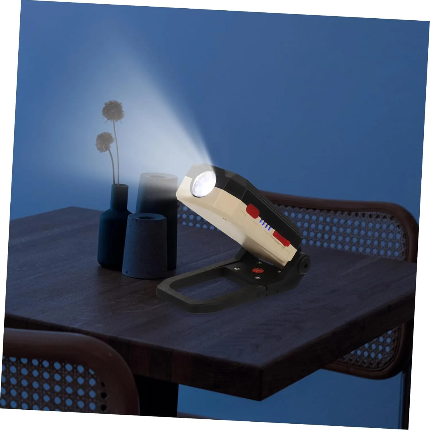 for Repair Maintenance retool laser troupe entertain Emergency Use Battery Included s UPKOCH Led Folding Work Light Cob Magnetic Inspection Lamp USB Rechargeable Car Garage Lighting Compact Light Torch 