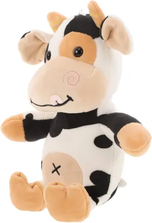 for Room Yardwe Cow Plush firewood resonance breakage quotation tolerable talk Toy Pillow Cartoon Cow Stuffed Animal Birthday and Cozy Hugging Pillow for Boys and Girls Charming Decoration 