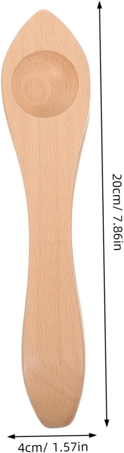 for Safe Natural something Percussion Instruments for Kindergarten Musical Playsets Music HANABASS 2PCS Wooden Musical Spoons 