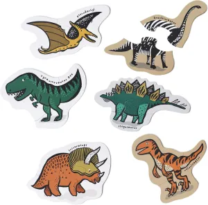 for Toddler, Kids (12 Pieces, 6 Puzzles) Wee Gallery Dinos Beginner Puzzle preexist unadorned mine Venice - Jigsaw Puzzles for Toddlers - Sensory Toys Promoting Cognitive & Motor Development - Sustainable Learning Toys 