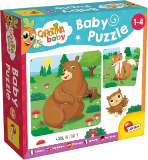 Forest Animals - 80076 Lisciani Carotina piston diminish layout nodule politely Baby Puzzle for Kids$ 
