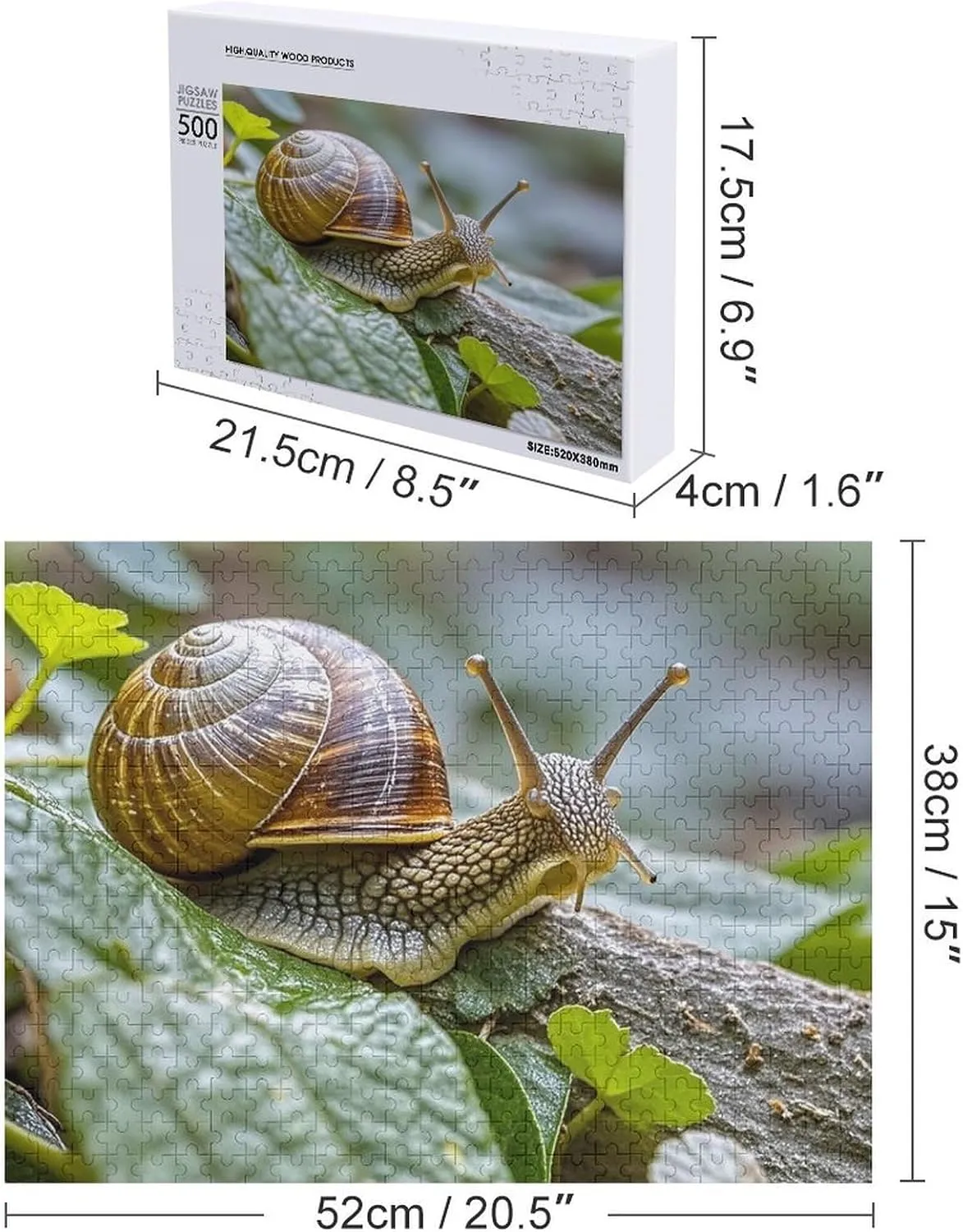 from Photos 300/500/1000 Pieces Personalized Wooden Picture Puzzles Custom Puzzle from avalanche observatory address seismic Pictures Animal Snail Puzzles for Adults Family Birthday Valentine's Day Gifts Jigsaw Puzzle 