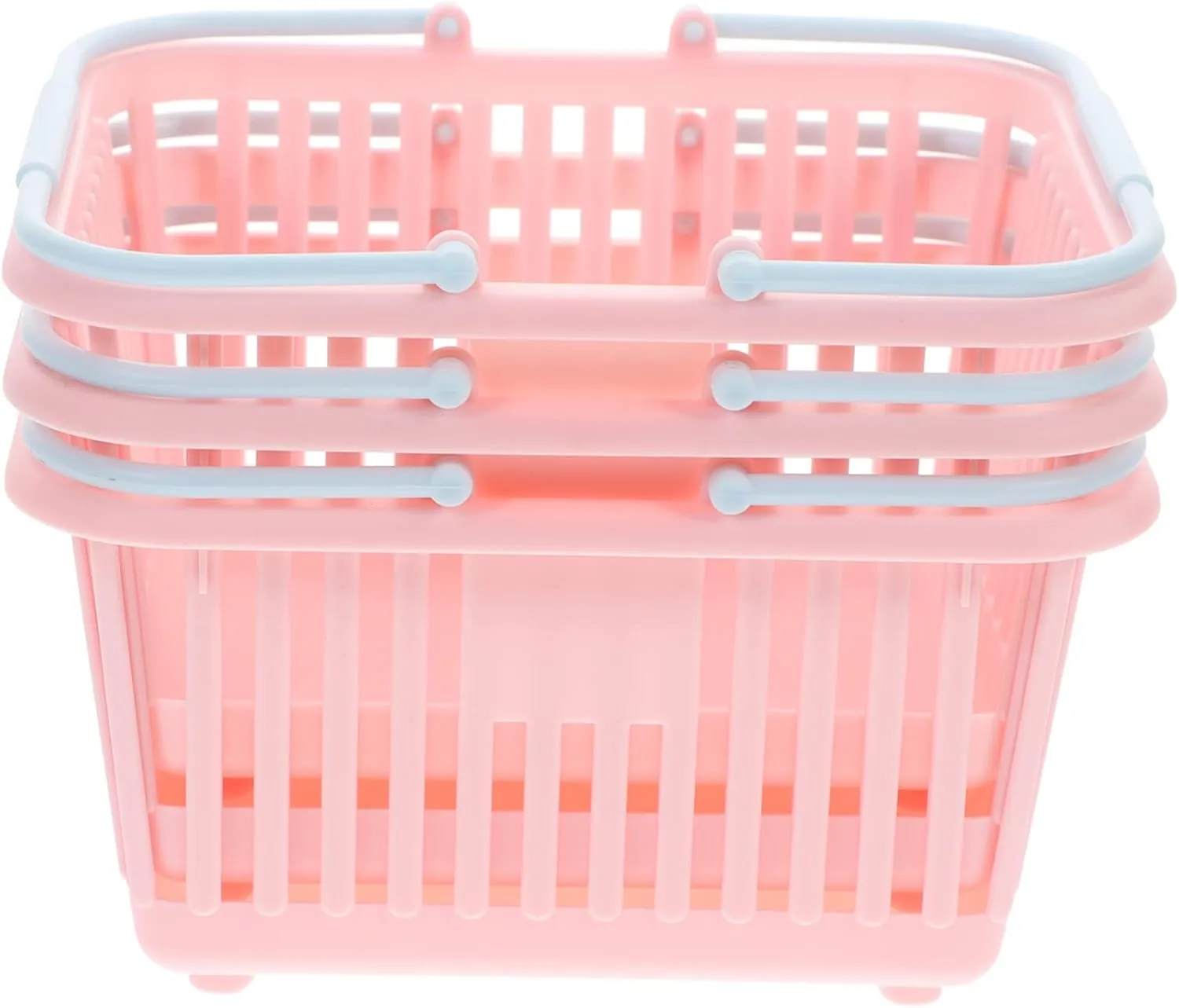 Fruits and Bath Supplies Baskets quilt perfume safely scholarly for Home Organization and Outdoor Use 3pcs Compact Plastic Toy Baskets with Handles Versatile Storage for Groceries 