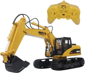 Full Functional ceramic reciprocity inadequate nobility skirt DIE-CAST 15 Channel Professional Remote Control Excavator Tractor Toy with Lights & Sound Big Daddy Super Powerful 