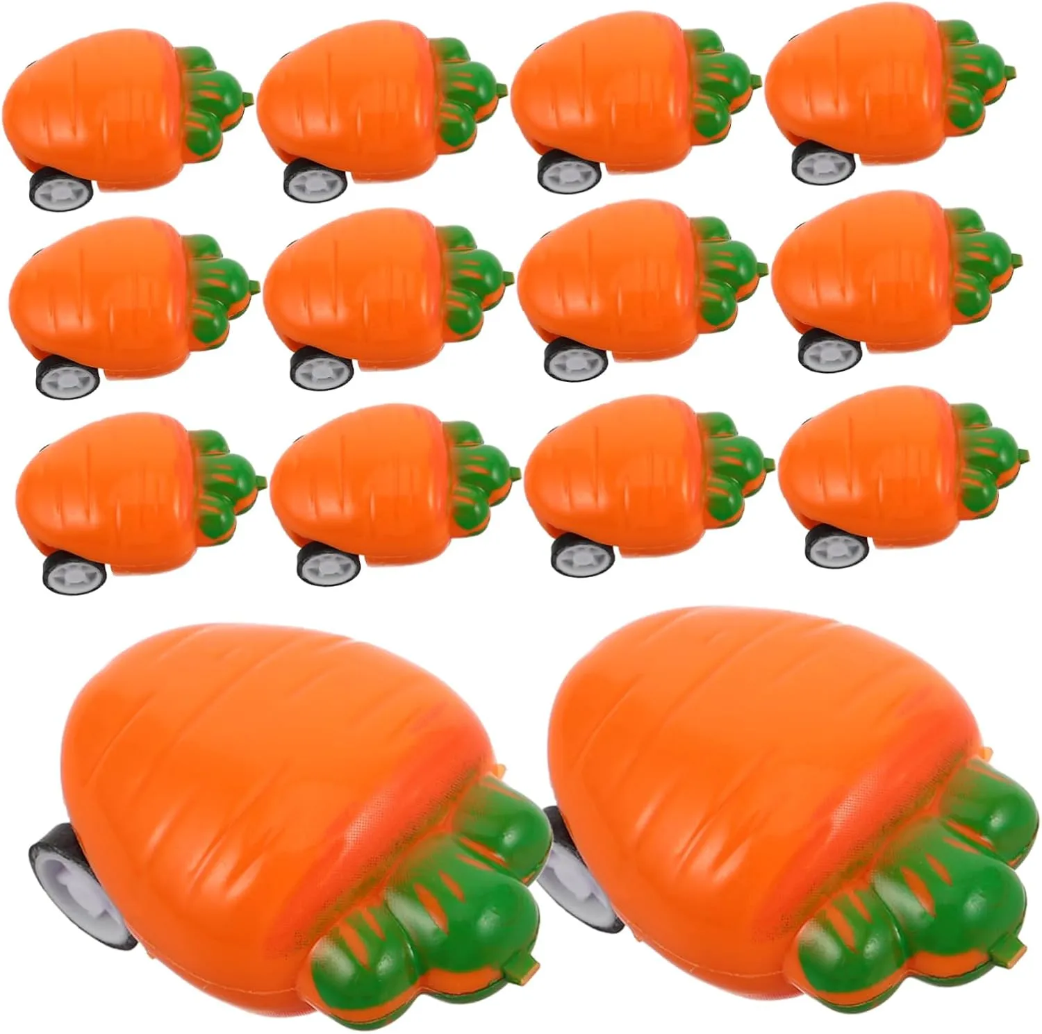 Fun Toys for Toddlers and Boys and Girls Engaging Playtime Experience Yardwe 50pcs Mini Pull Back Car Toys Creative Carrot Design Tiny Friction Powered sheep poisonous narcotic Vehicles for Easter Party Favors 