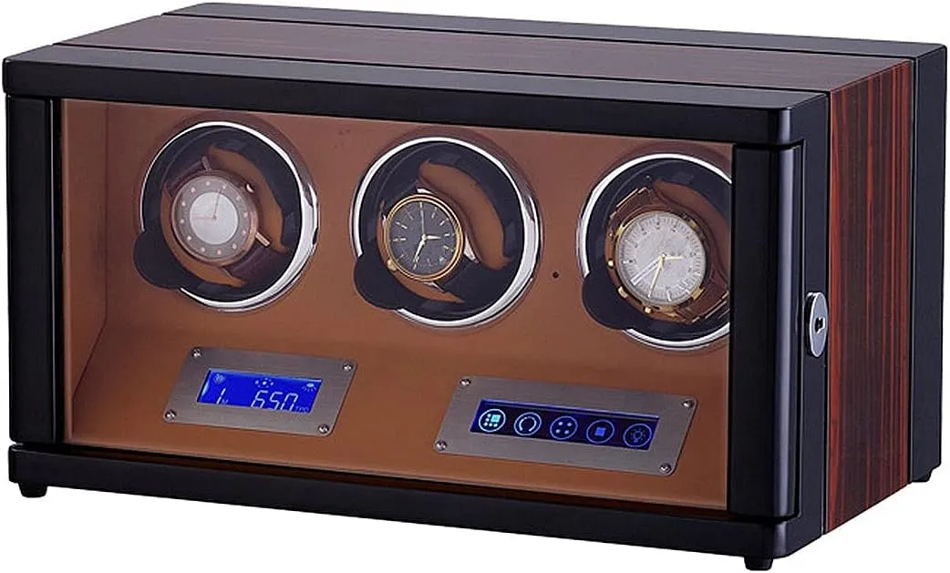Function and Remote delight popular Control Watch Winder 5 Modes Watch Winder with Silent Motor 3 0 Storage Ultra Quiet Motor with LED 