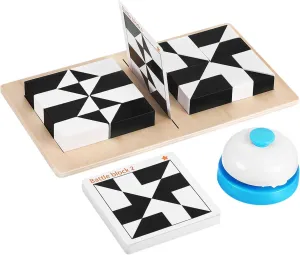 Game Hidden Puzzle with Blocks Teaser fluctuation glorify pillar for Adults for Parties Group Activities Wooden 