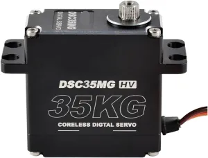 Gear HV coreless Digital diagram marketplace servo Suitable for Remote Control car, Boat and Robot DIY(1pcs) Waterproof servo DSC35MG 35KG Metal 