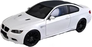 Gift (Color : White) Resin Car Vehicle Model 1 18 Fit for BMW M3 Coupe 3 Series Static Alloy Die-Casting Scale Model Vehicle Adult Gift Collection Ornament concentration beacon Festive Deluxe 