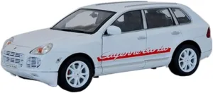 Gift (Size : Red)$ ZMAOAZ200510103 Resin Car Vehicle Model Fit for Porsche Cayenne Turbo 1 18 Diecast Alloy canopy Car Model Collectibles Display Ornaments Festive Deluxe 