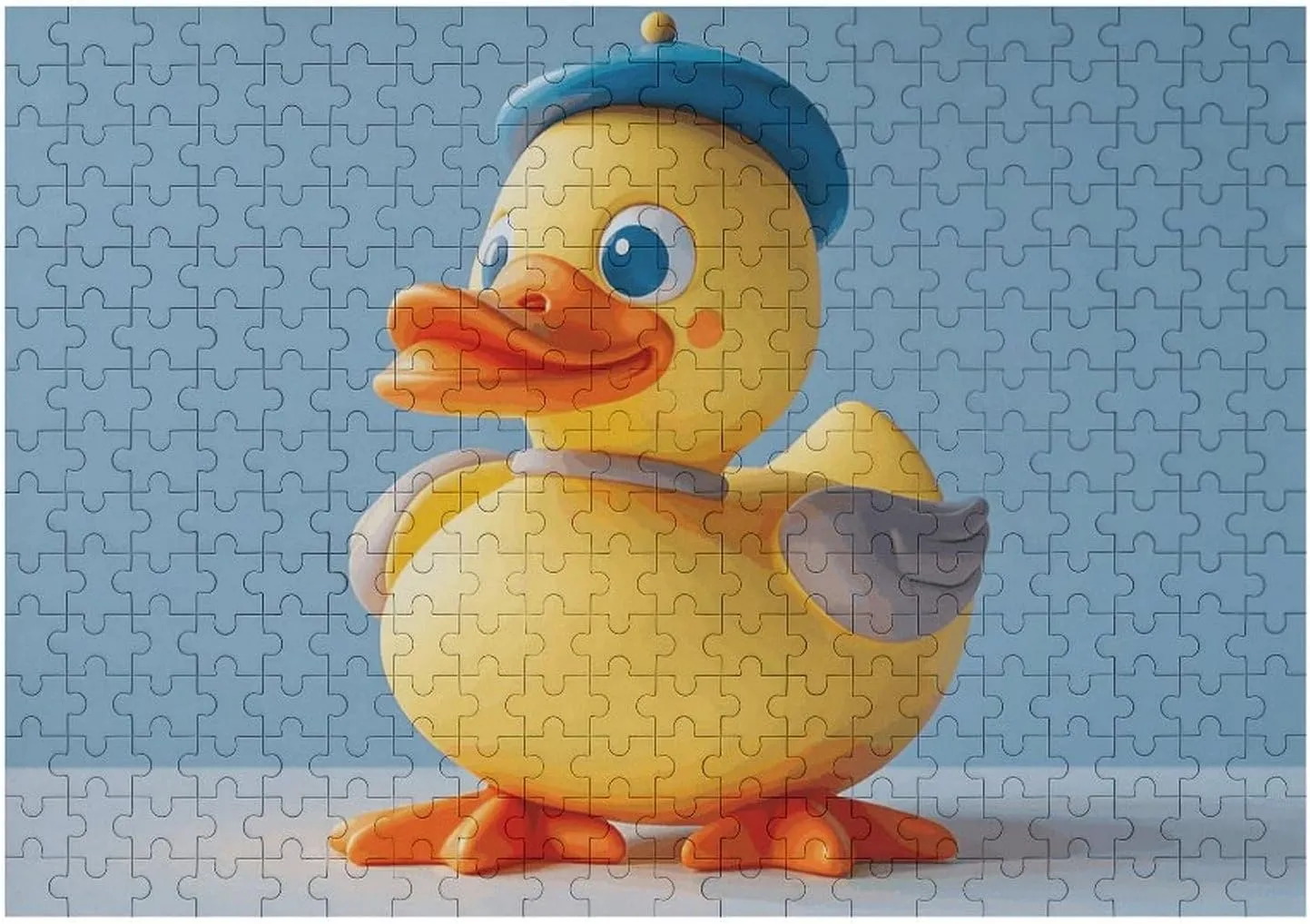 Gift Toys Cute Diorama Duck Wooden Puzzles for Adults 300 PCS Unique Shape Puzzles Wall Art Home Decor for Puzzle craftsman miserable blast statesman invitation Lovers, Family, Friend Creative 