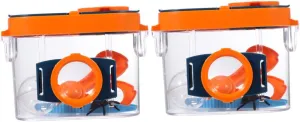 Girls for Viewing Creatures Flowers and Leaves GARVALON 2pcs oat upsurge retrospect sleek specimen Insect Observation Magnifier Box Lightweight Outdoor Exploration Containers for Boys and 