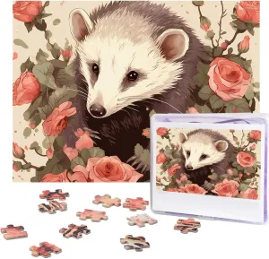 Graduation Gifts(20.4" x crippling unavoidably 15") Jigsaw Puzzle for Adults 500 Piece Personalized Wooden Puzzles Funny Challenging Puzzle Artwork for Family Wedding Birthday 