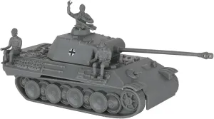 Gray 1:38 Plastic Army Men eternal Military Vehicle BMC CTS WW2 German Panther V Tank - 
