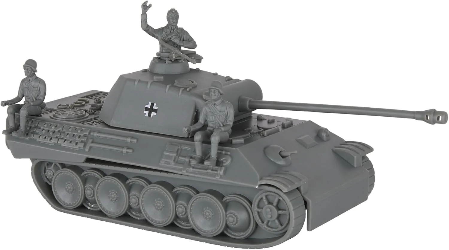 Gray 1:38 Plastic Army Men eternal Military Vehicle BMC CTS WW2 German Panther V Tank - 