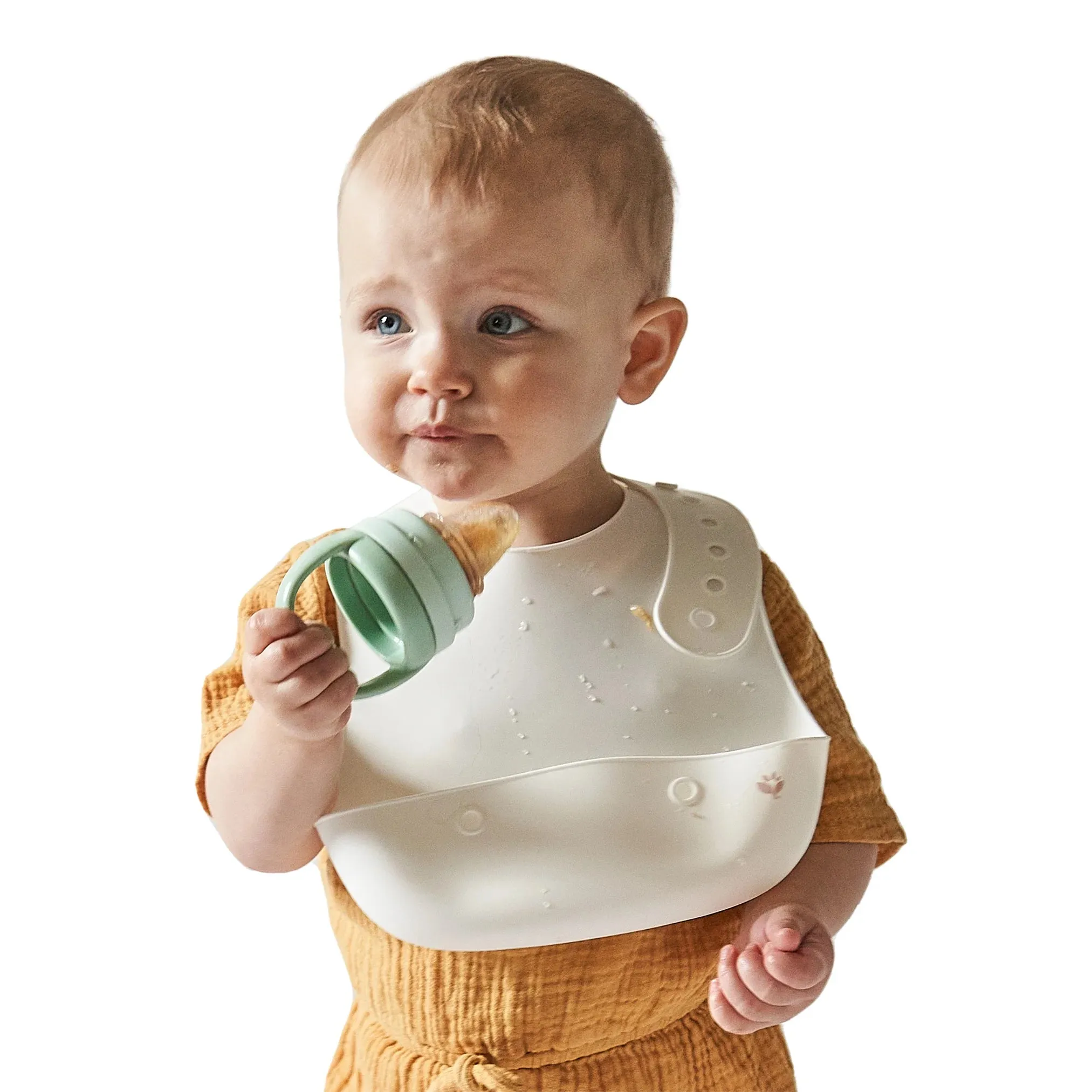 Green Sprouts Silicone and Sprout Ware® First Foods Feeder (6M ) - Sage