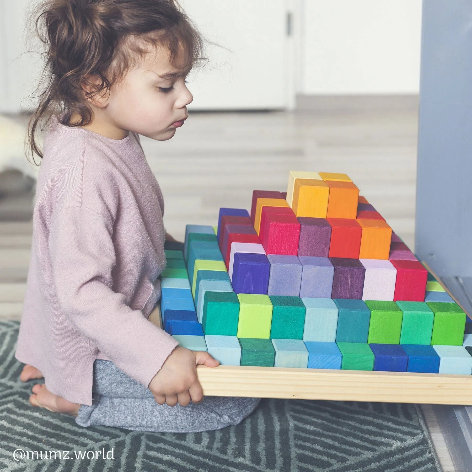 Grimm's Large Stepped Pyramid Building Set - 4cm Scale