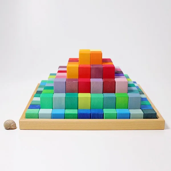 Grimm's Large Stepped Pyramid Building Set - 4cm Scale