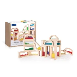 Guidecraft Sensory Rainbow Blocks