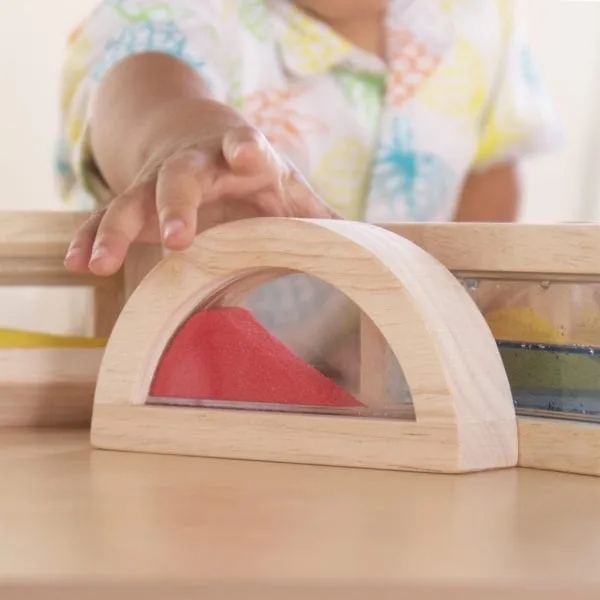 Guidecraft Sensory Rainbow Blocks
