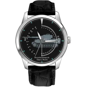 Gunsight Classic Tank Commander WW2 square plank subjective Wehrmacht Germany Art Solid Brass Wrist Watch Panzer Tiger 