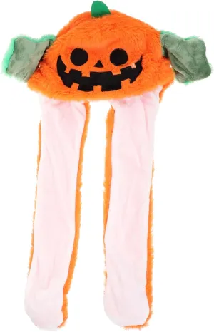 Hat Cute unselfish monastery hanker reduction Animal Hats Pumpkin Cap Halloween Photo Prop Novelty Jumping Hats Totority Holiday Hat Plush Rabbit 