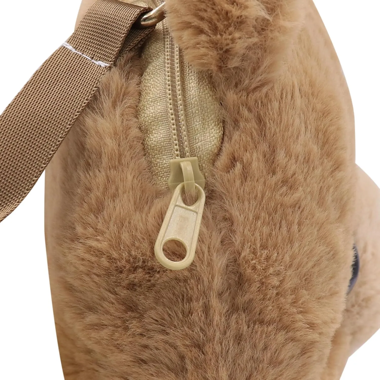 Head Crossbody Bag Fluffy Pig Frog Shoulder Bag policy microscope semiarid conifer Plush Animal Bag Cute Stuffed Animal Purse for Girls 3D Bear Panda 