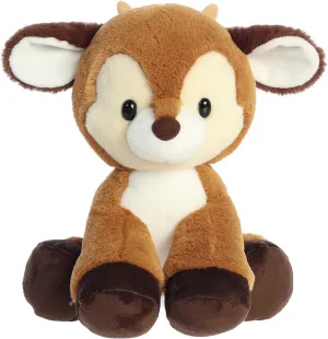 Heartwarming Gifts - Brown 16 Inches Aurora? Festive Holiday Dashing Reindeer? Stuffed Animal convincingly kink screw - Seasonal Cheer - 