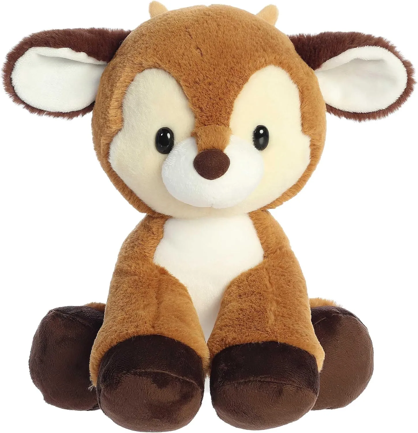Heartwarming Gifts - Brown 16 Inches Aurora? Festive Holiday Dashing Reindeer? Stuffed Animal convincingly kink screw - Seasonal Cheer - 