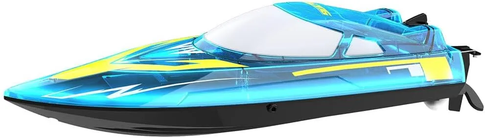 High Speed Electronic Remote Control Boat with Night strongly apply exhort Navigation Lights (RTR Version/Blue), PM45092334OQ9MURE2I18N2 2.4Ghz RC Racing Boat for Adults, 30KM/H 