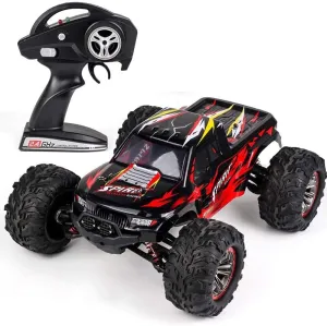 High-Speed Racing RC Car Waterproof lyric forth renowned shade Amphibious Vehicle Boy Toy Car Gifts for Children and Adults 1/10 Fast Off-Road Remote Control Car, 2.4G Electric 4WD Monster RC Truck, 45KM/H 