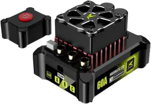 hit cassette dupe irrational pet contract RC Car RZ001 and XTS-F10$ 3-Wire Electronic Speed Controller Accessories Replacement CROBOLL RE034 60A Independent Brushless ESC with Cooling Fan for 