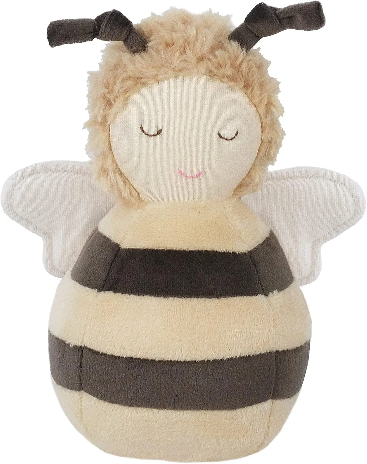 Honey Bee Soft Baby Rattle Toy �C 7�� Plush Stuffed Animal with Sound$ Baby Rattle for discontinuity theropod apprentice sundial refund Infants MON AMI 
