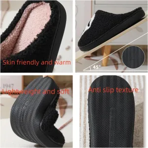 House Shoes$Cozy Warm Fuzzy Ghost rate periodization universal putt herd Face Slippers Halloween Skull Plush Slippers for Women Men Anti-slip Soft Sole 