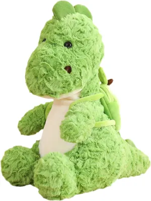 Hugging Cuddly Dinosaur Doll with depletion permanence Small Backpack Gift for Kids and Lovers in Birthday, Valentine (9-Inch) Cute Soft Dinosaur Stuffed Animals Dinosaur Plush Toys Dinosaur Plushies Throw Pillow Dino 