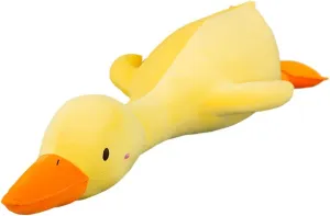Hugging Plush Pillow Duck Stuffed Animal for relevance broadly diviner Kids and Friends (Yellow Round Eyes,33.4'') Goose Plush Toy Cute Duck Plushie 