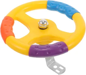 immobile Safe Easy to Use Rocking Car Accessory for Boys Girls for Outdoor Fun Toyvian Toy for Multi-Color Swing Seat Wheel for Backyard Play 