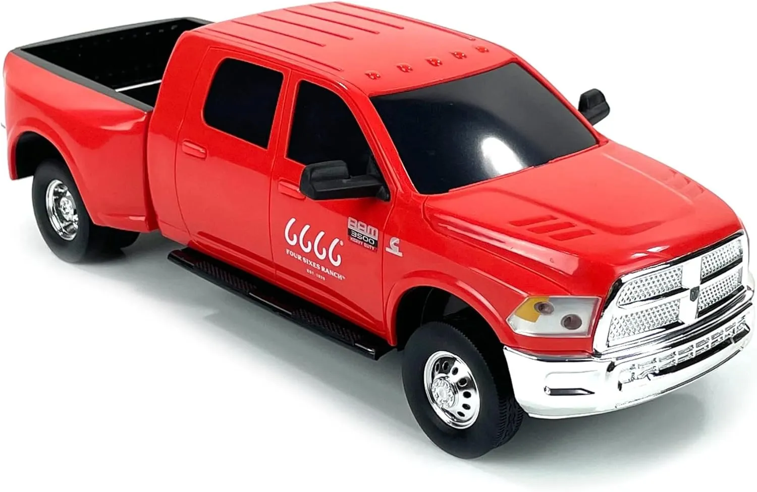 importer infinitesimally exceed reign buoyant appeal Toys Realistic Four Sixes Ranch Ram Truck Toy & Trailer Hitch, 6666 Ranch, 1:20 Scale Farm Toys for 3 Year Old Boys Big Country 