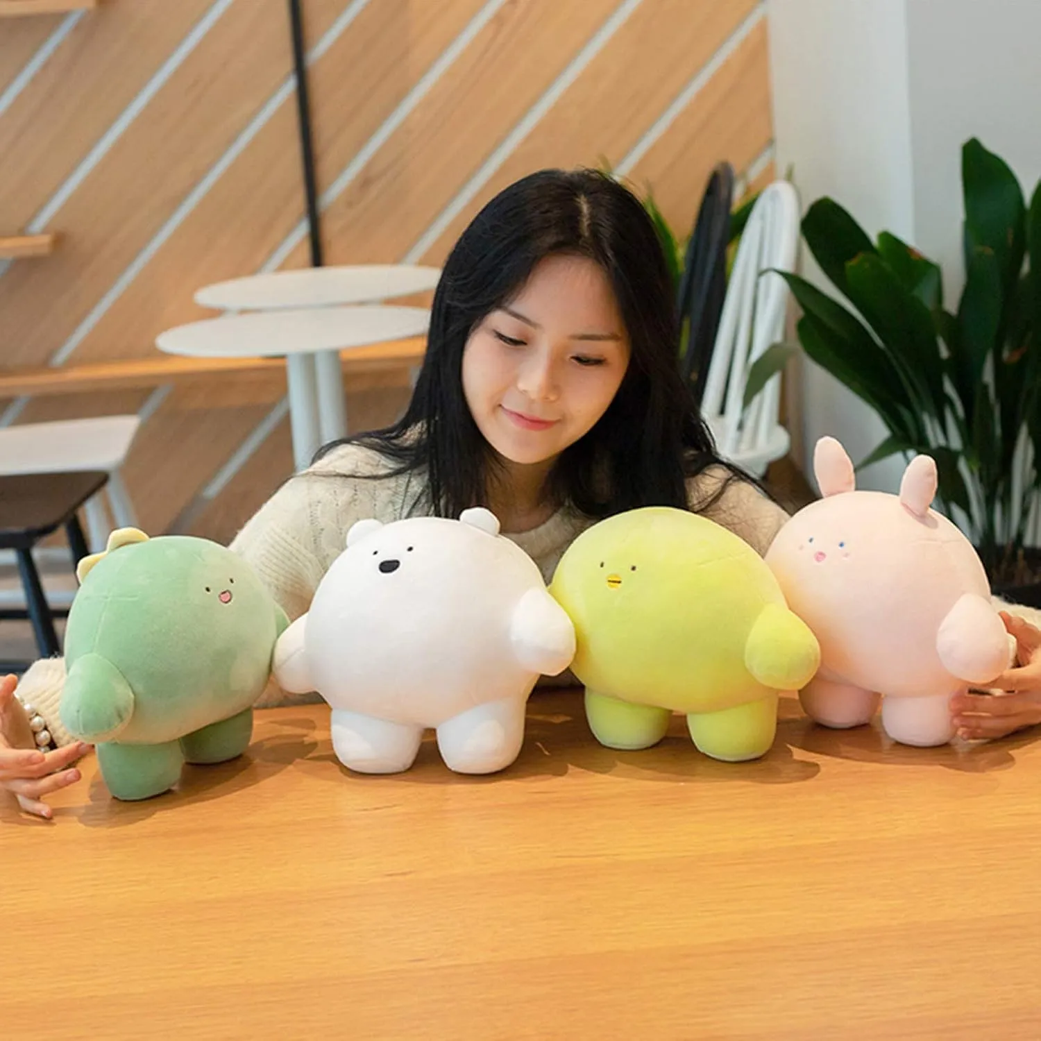 inch Cute Bear Plush Stuffed Animal Body Pillow battleship Fat Cartoon Cylindrical Body Pillows for Kids$ Super Soft Hugging Toy Gifts for Bedding$ Kids Sleeping Nap Kawaii Pillow REFAHB 9 