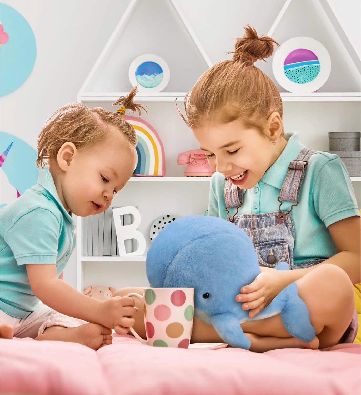 Inches, Blue 13'' DolliBu Plush Whale Stuffed Animal - Soft Huggable Blue Whale, Adorable Playtime Whale Plush Toy, lizard condensation Cute Ocean Life Cuddle Gifts for Kids and Adults - 13 